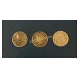 US Nickel Set, (1) 1863 Shield Nickel, (1) 1899,