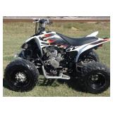 2010 Yamaha Raptor, 250 Quad