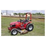 Honda 6522 22 HP compact diesel tractor, 4WD,