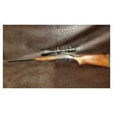 H & R Handi-Rifle .444 Marlin, w/3x12x56 Scope