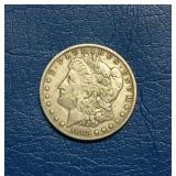 1885 Morgan Silver Dollar, 90% Silver