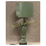 Vintage Native American figure lamp