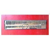 Cartridge display demonstrating the many calibers