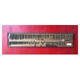 Cartridge display demonstrating the many calibers