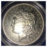 1882 O Morgan Silver Dollar, 90% Silver