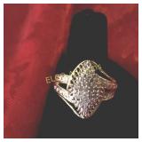 Marque Diamond Cluster Ring