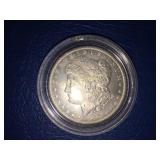 1885 O Morgan Silver Dollar, 90% Silver