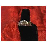 3ct. White Sapphire Wedding Set, Sterling Silver