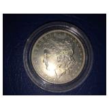 1886 P Morgan Silver Dollar, 90% Silver