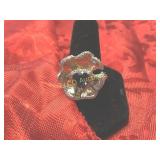 Alexandrite estate ring, Sterling Silver