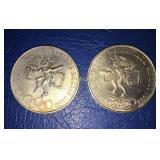 (2) 1968 Juegos De La XIX Olimpiada Mexico,