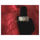 Large Diamond dinner ring,