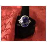 5ct. Tanzanite dinner ring