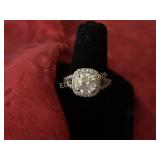 2.43ct. Diamond ring (1.63ct. center), 14K Gold