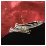 4ct. Diamond bangle bracelet, 14K Gold