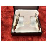 Diamond hoop earrings, large