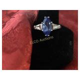 Marque Tanzanite estate ring
