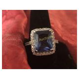 4.28ct. Tanzanite estate ring