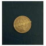 1881 Three Cent Nickel