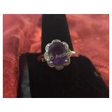 2.75ct. Amethyst dinner ring