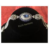 5.50ct. Sapphire estate bracelet