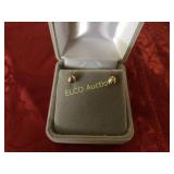 14K Yellow Gold stud earrings