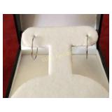 Hoop earrings, 14K Gold