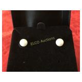 Pearl dinner earrings