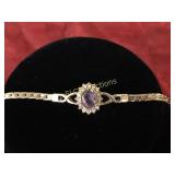 2.98ct. Amethyst bracelet