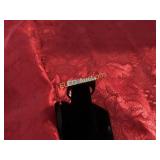 Flat triangle ring,  Sterling Silver