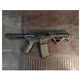 Pride Arms Model MSR .556, foregrip, custom pistol