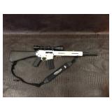 DPMS Artic Panther, scope tasco, fluted barrel,
