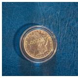 1887 P Morgan Silver Dollar, 90% Silver