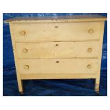 Antique 3 drawer dresser