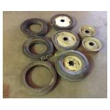 Lot of 8N & 9N tractor tires & rims