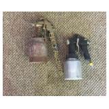 (2) Pneumatic paint spray guns