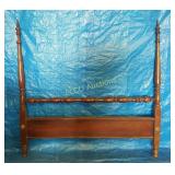 Antique headboard