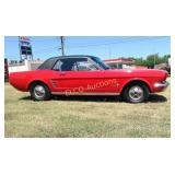 1966 Ford Mustang, 2 Door Coupe, 6 cyl., AT