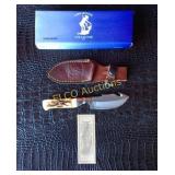 Bone Collector Skinner knife & sheath,, new in box