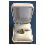 Citrine Estate ring, Sterling Silver