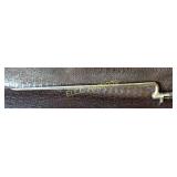 Genuine, antique Civil War socket bayonet