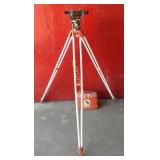 "David White Instruments" surveying transit/tripod