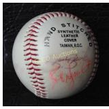 Major League baseball signed by Johnny Oates, 1996