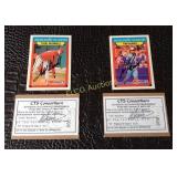 Todd Worrell & Tim Raines baseball cards, 1988