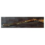 44 Caliber Black Powder rifle, 3/4 round