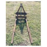 Fork set for small tractor, 3 point hitch