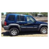 2002 Jeep Liberty Sport, 3.7L, PW, PL,