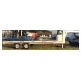 1998 Bohnert Gooseneck Trailer, 20", tandem axle,