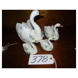 Schierholz German 4pc swan ceramic set