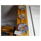 Three Cardinal collector plates